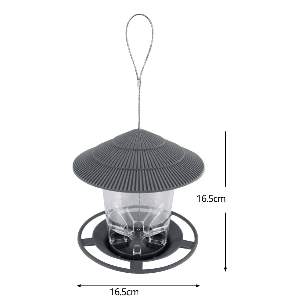 Mangeoire à Oiseaux Suspendue pour Jardin - Design Gazebo Extérieur