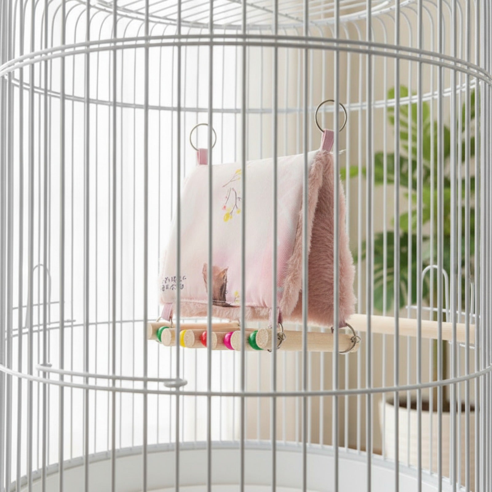 Hamac Douillet et Thermique pour Perroquet et Oiseaux - Nid Doux pour l'Hiver