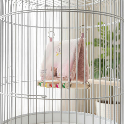 Hamac Douillet et Thermique pour Perroquet et Oiseaux - Nid Doux pour l'Hiver