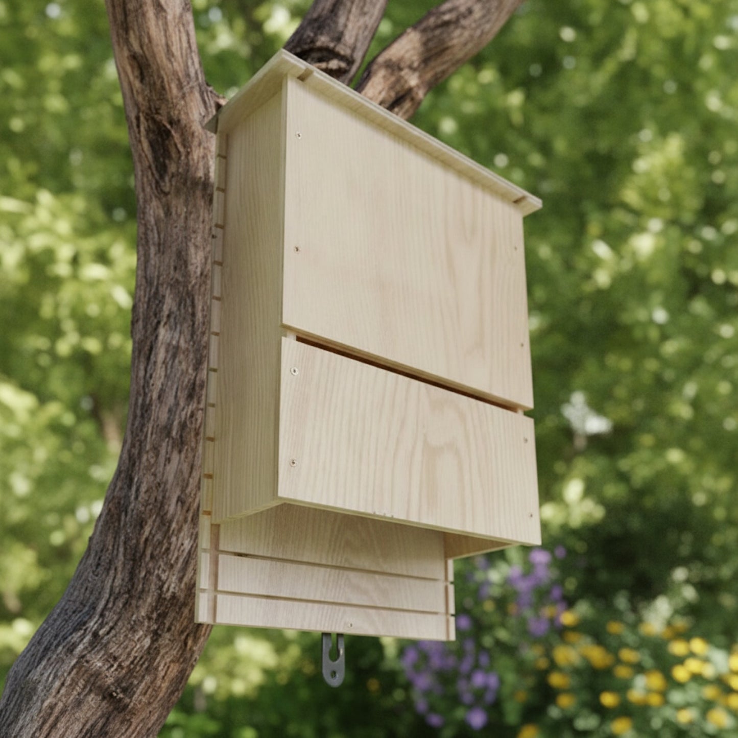 Nichoir à Chauve-Souris en Bois – Abri Extérieur pour Jardin
