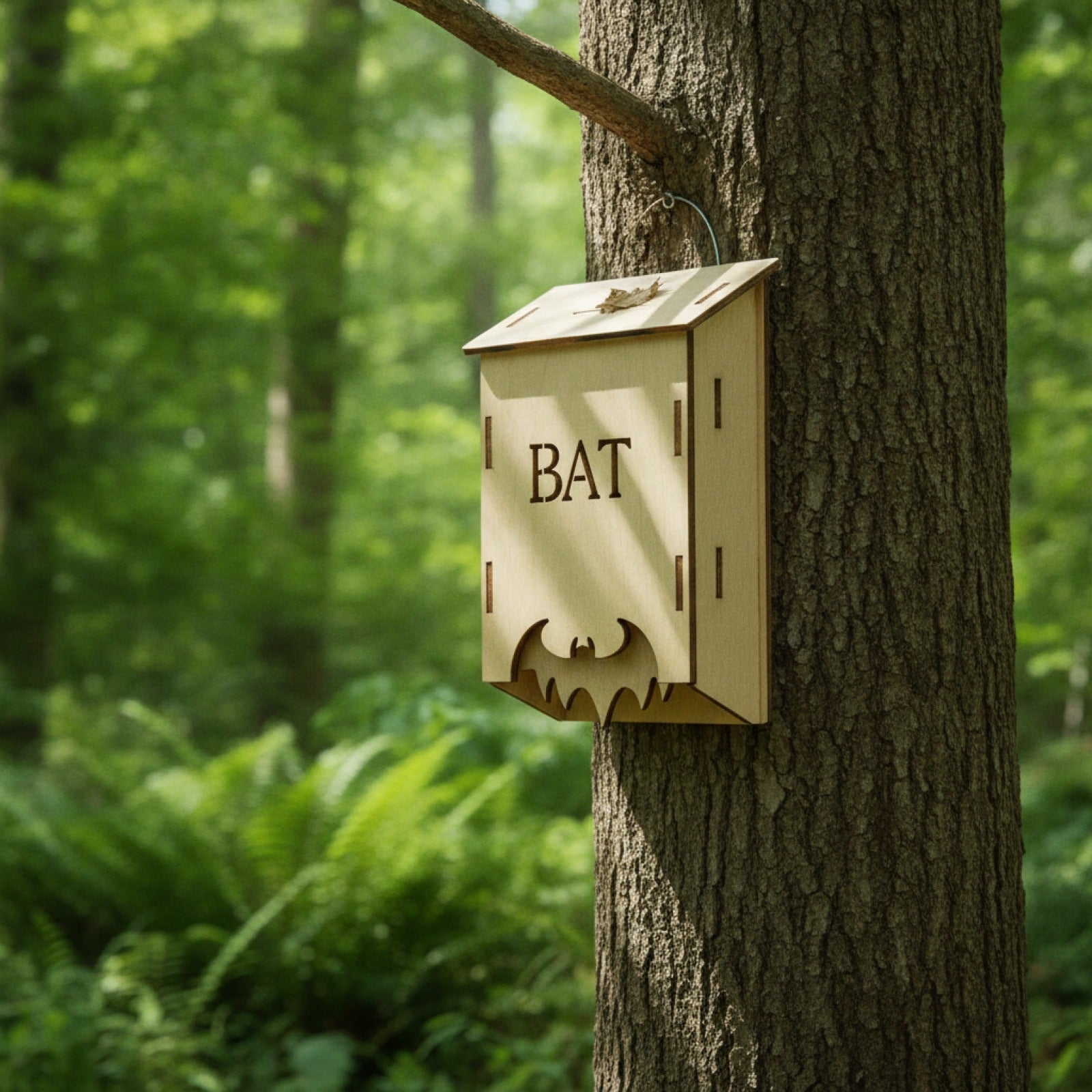 Nichoir en Bois pour Chauves-Souris - Abri Naturel pour Jardin