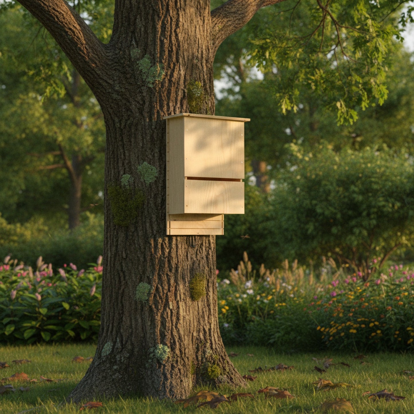 Nichoir à Chauve-Souris en Bois – Abri Extérieur pour Jardin