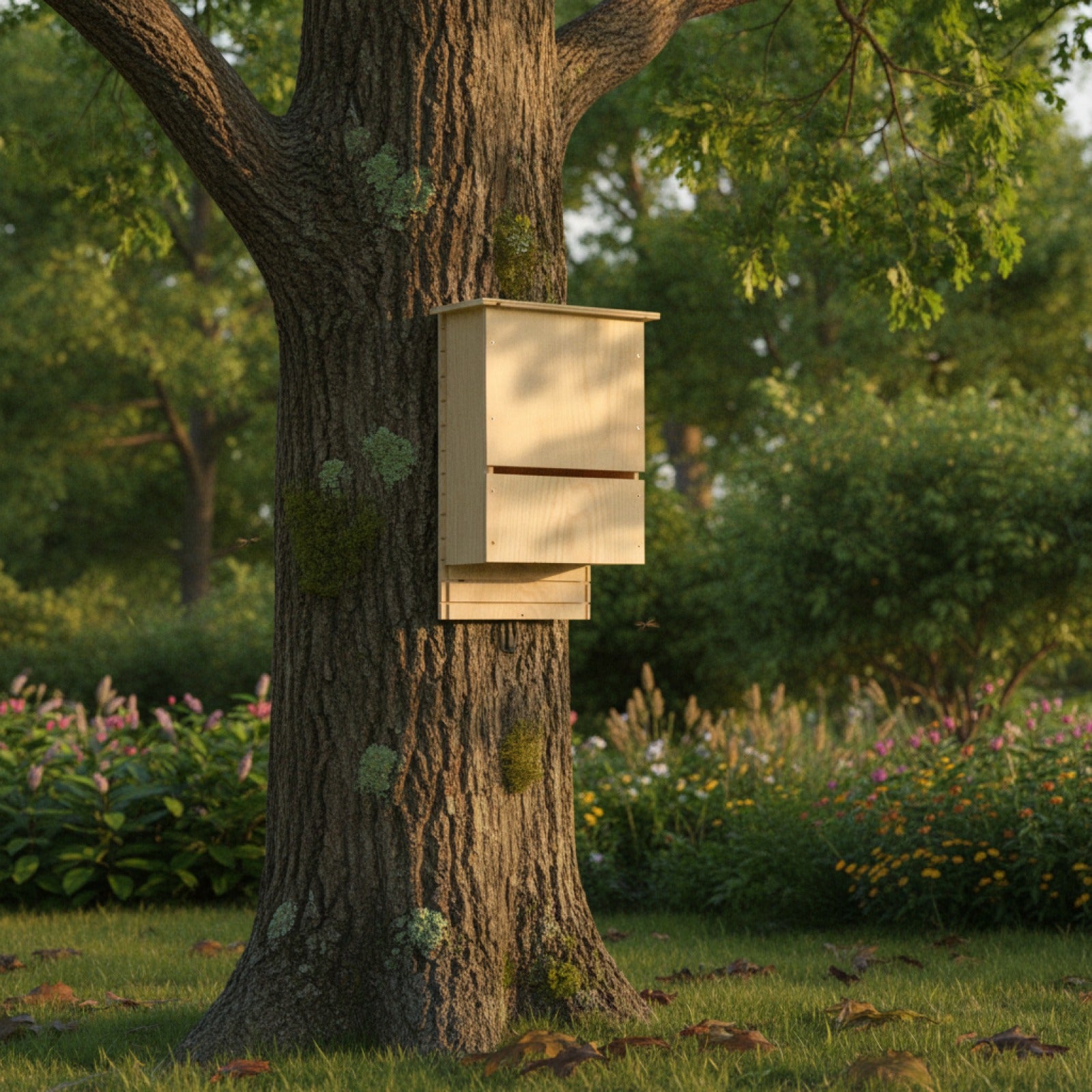 Nichoir à Chauve-Souris en Bois – Abri Extérieur pour Jardin