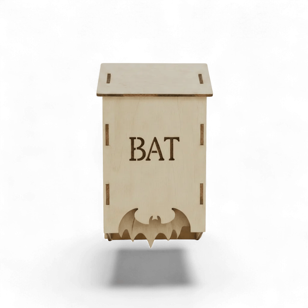 Abri à chauves-souris en bois à suspendre, anti-moustiques naturel pour le jardin