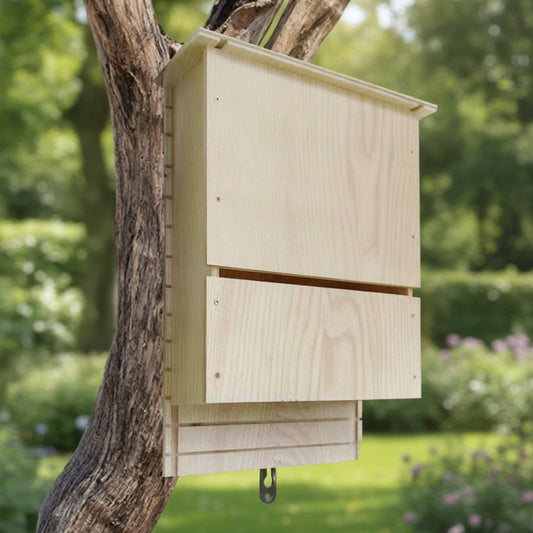 Nichoir à Chauve-Souris en Bois – Abri Extérieur pour Jardin