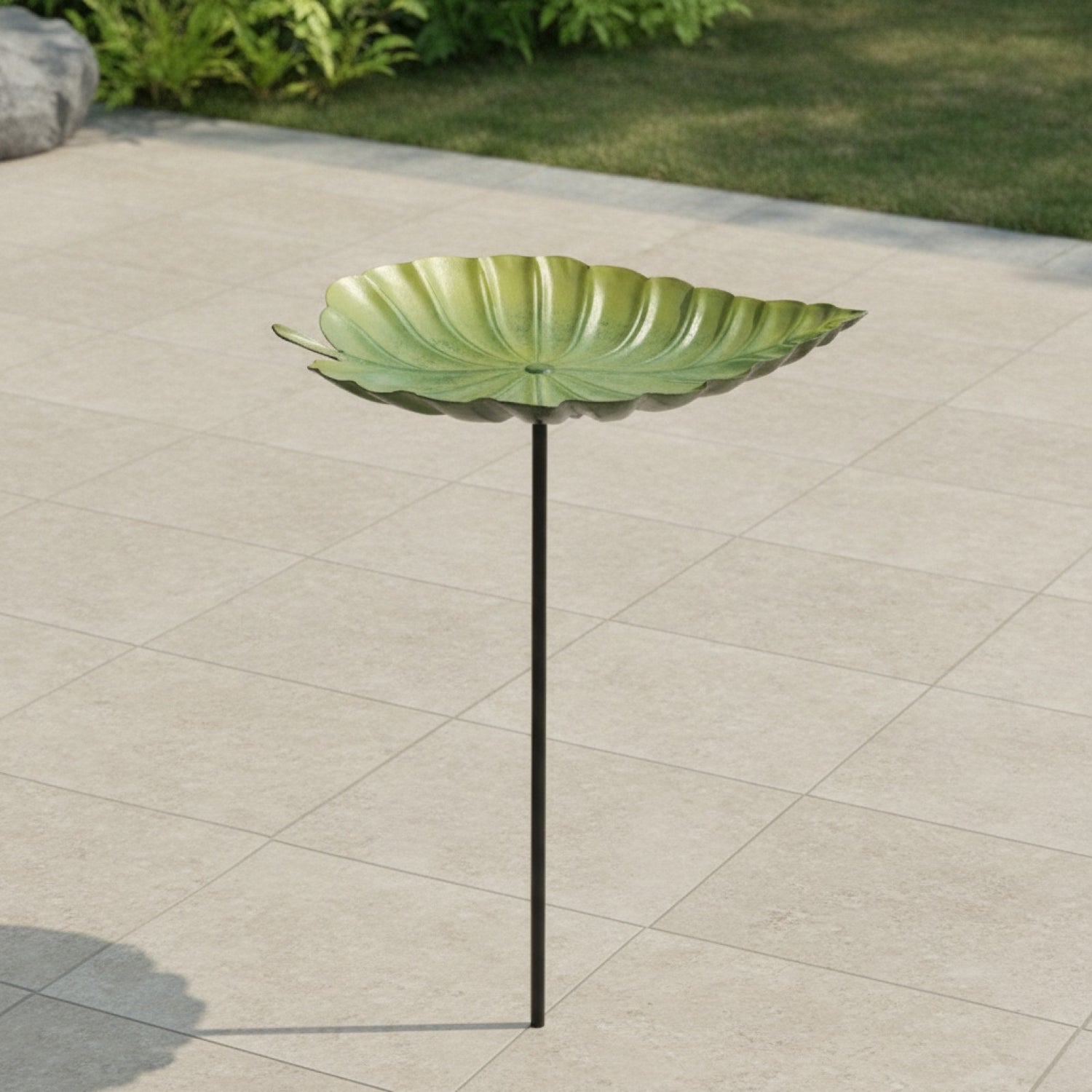 Mangeoire et Bain pour Oiseaux en Fer Antique - Décoration de Jardin Suspendu