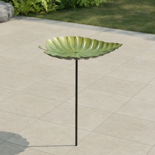 Mangeoire et Bain pour Oiseaux en Fer Antique - Décoration de Jardin Suspendu