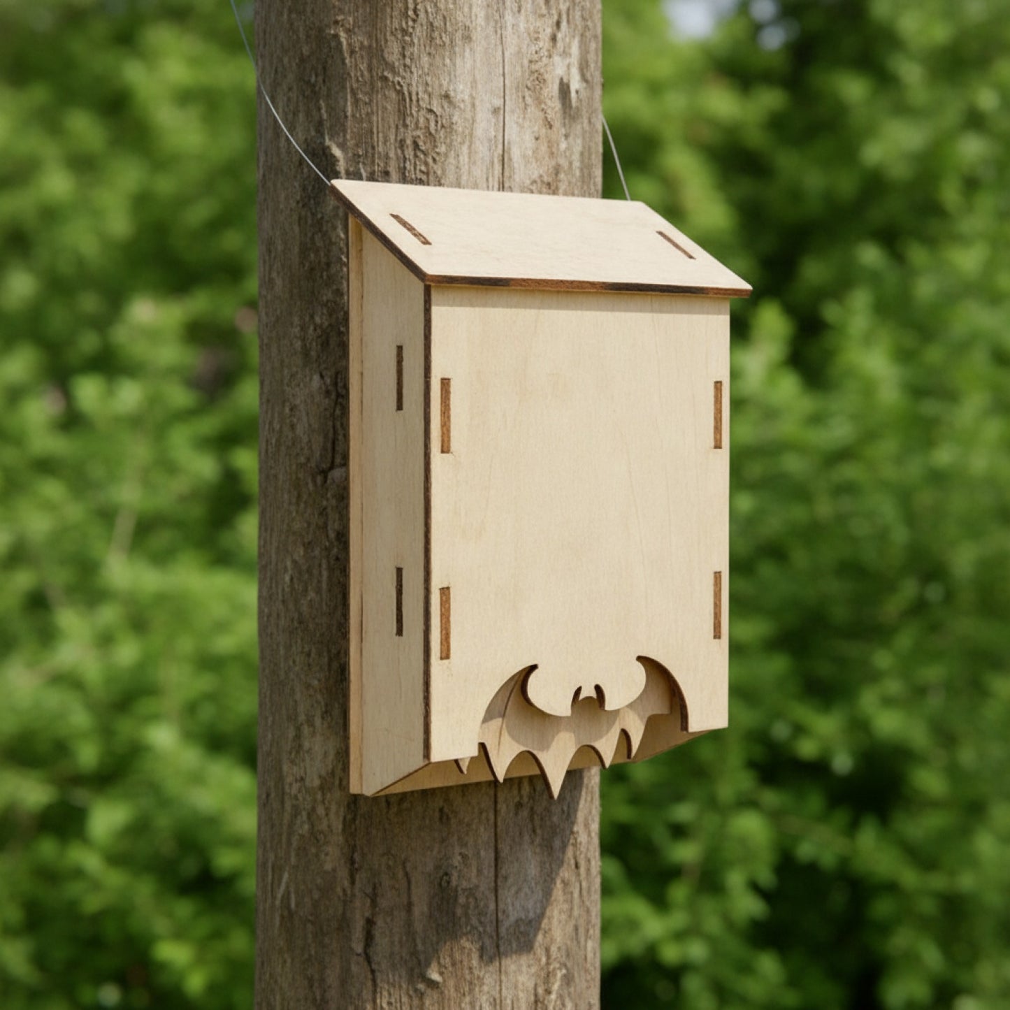 Nichoir en Bois pour Chauves-Souris - Abri Naturel pour Jardin